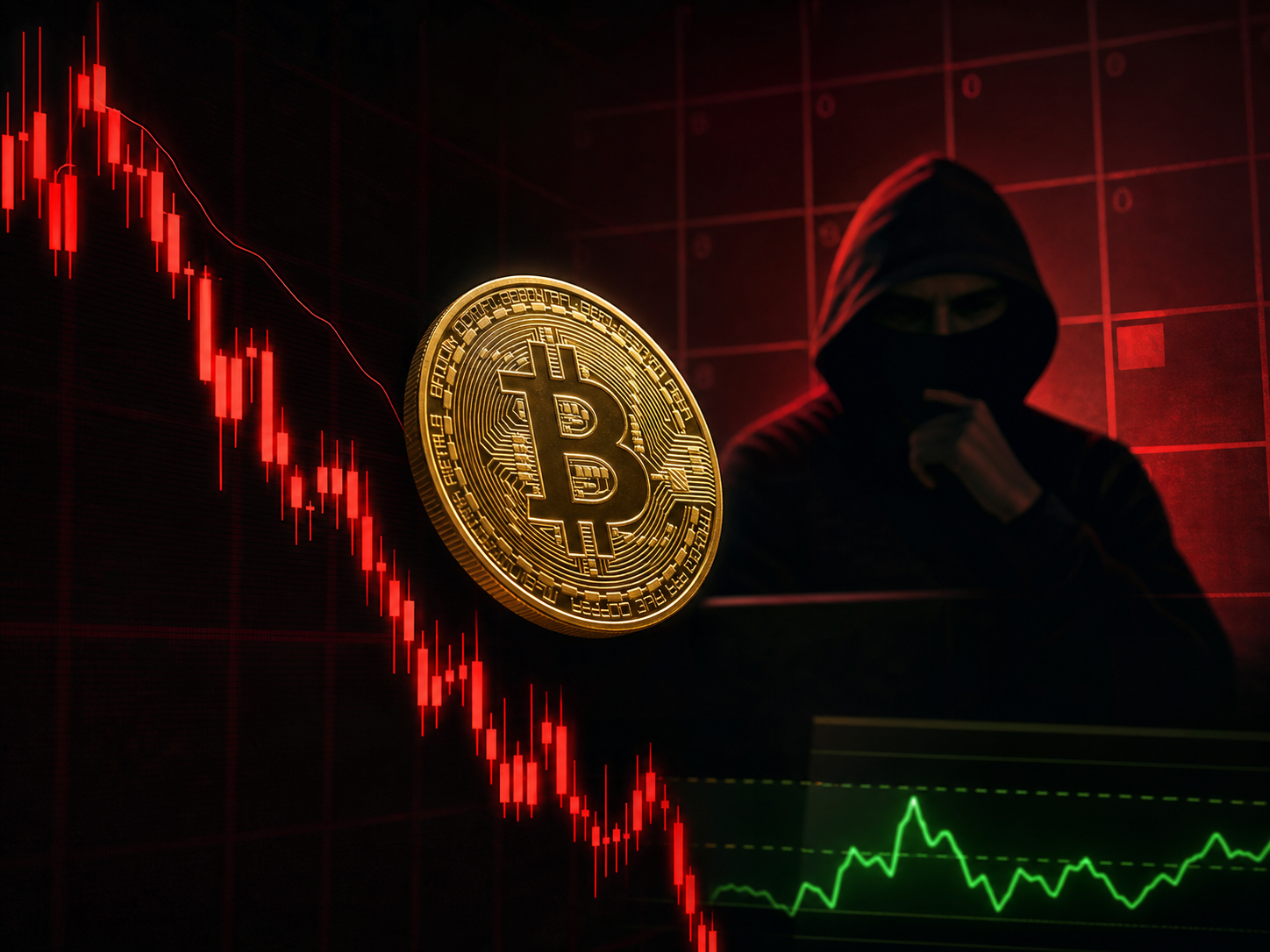 Spadkowy poniedziałek BTC